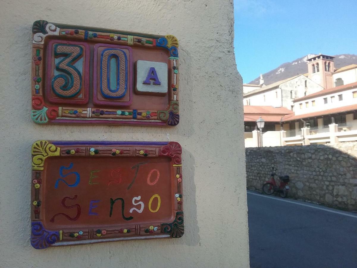 Ferienwohnung Sesto Senso Barbarano Vicentino Exterior foto